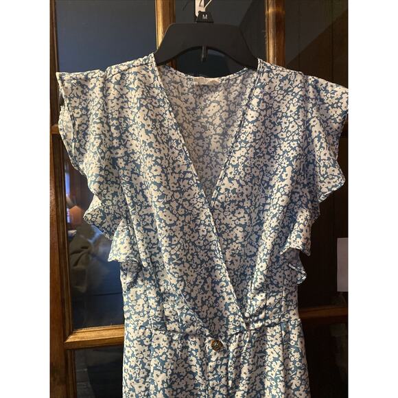 Seinna sky MAGNOLIA DRESS Floral Print size L - Picture 2 of 4